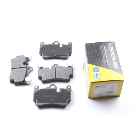 Задні гальмівні колодки BREMSI для Audi Q7, VW Touareg, Porsche Cayenne (Brembo) (112.2x73.2x16.2) BP3097