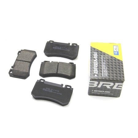Задние тормозные колодки BREMSI для Mercedes-Benz W211, W220 (2001-2008) (Brembo) (111.5x63.9x15.8) BP3164