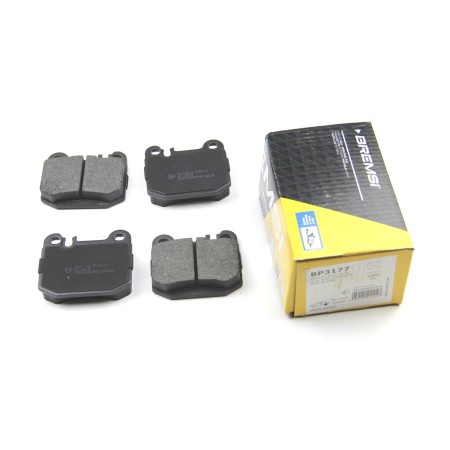 Задние тормозные колодки BREMSI для Mercedes-Benz M-class (W163) (1998-2005) (ATE) BP3177