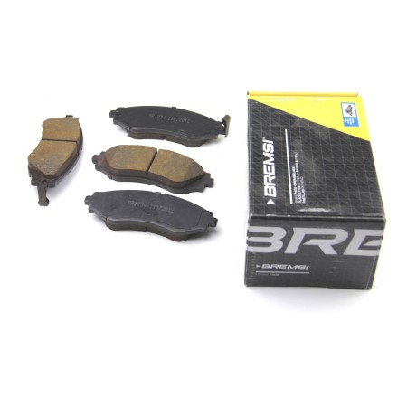 Передние тормозные колодки BREMSI для Daewoo Nubira, Chevrolet Epica (1997-) (Akebono) (143x51.1x17) BP3234