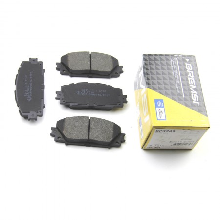 Передні гальмівні колодки BREMSI для Toyota Yaris (2007-) (Akebono) BP3249