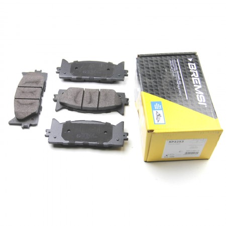 Передние тормозные колодки BREMSI для Toyota Camry (2006-2011) (Akebono) BP3253