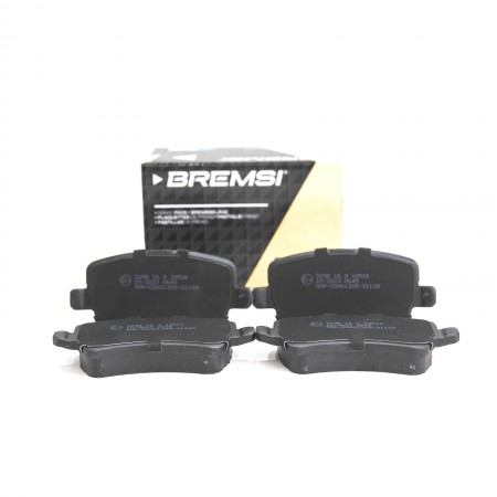 Задние тормозные колодки BREMSI для Ford Galaxy, S-Max (2006-2015) (TRW) BP3298