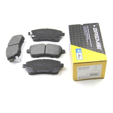 Передние тормозные колодки BREMSI для Ford Fiesta VI (2008-) (TRW) BP3316