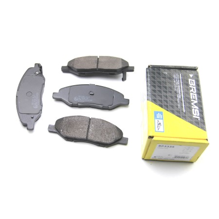 Передние тормозные колодки BREMSI для Nissan Micra (2003-2010), Note (2006-2012) (Sumitomo) BP3335