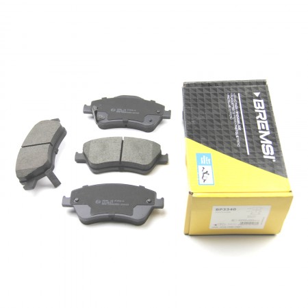Передні гальмівні колодки BREMSI для Toyota Auris (2007-2012) (Bosch) (136.7x57.9x19.2) BP3340