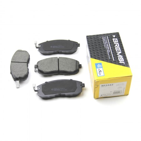 Передні гальмівні колодки BREMSI для Suzuki SX4 (2006-), Nissan Tiida (2007-2012) (Hitachi) BP3342