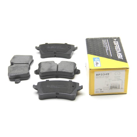 Задні гальмівні колодки BREMSI для Audi A4 (2007-), Q5 (2012-) (ATE) BP3349