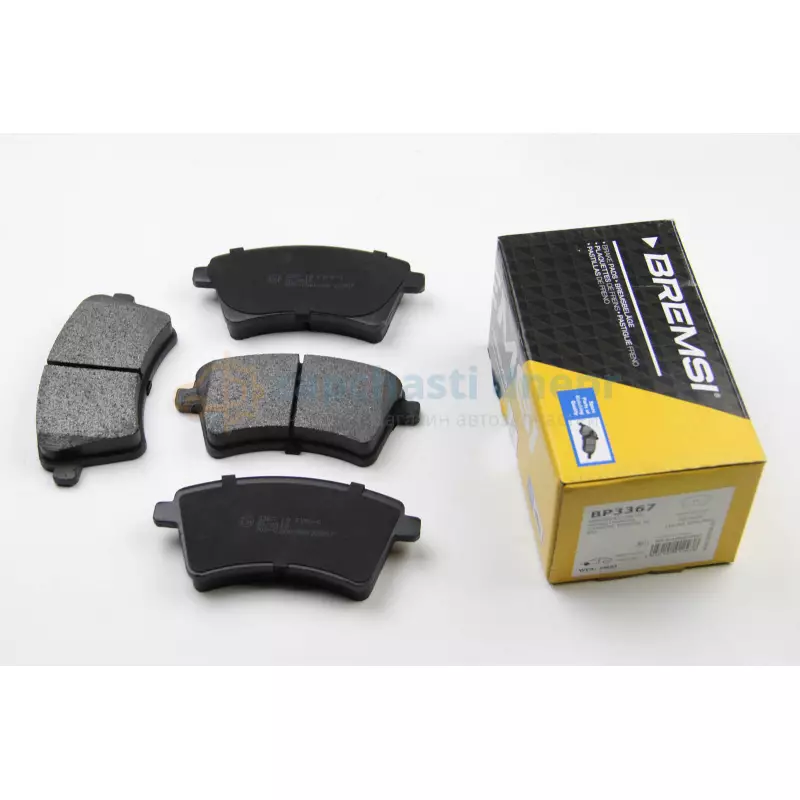 Тормозные колодки перед. Kangoo 08- (R15/R16) (BP3367)