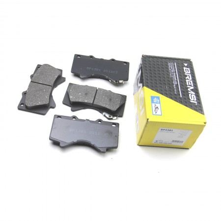 Передние тормозные колодки BREMSI для Toyota Land Cruiser (2008-) (Advics) BP3381