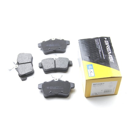 Задние тормозные колодки BREMSI для Citroen C4 (2009-), Peugeot 3008 (2009-) (TRW) BP3387
