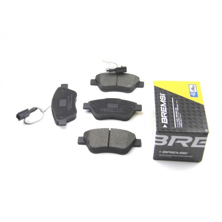 Передні гальмівні колодки BREMSI для Fiat Nemo, Peugeot Bipper (2008-) (Bosch) (122.8x53.6) (с датчиком) BP3425
