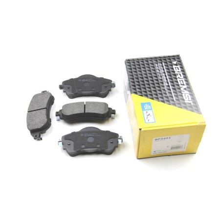 Передні гальмівні колодки BREMSI для Citroen C4 II (2009-) (TRW) BP3491