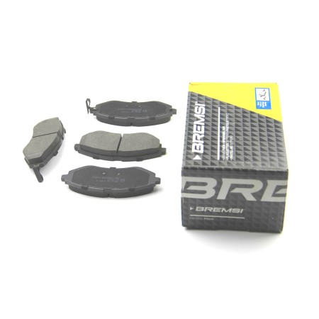 Передні гальмівні колодки BREMSI для Chevrolet Aveo (2011-) (Akebono) (133.2x49x17.5) BP3514