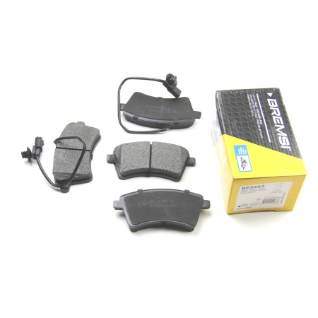 Передние тормозные колодки BREMSI для Renault Kangoo (2008-) (R15, R16) (с датчиком) BP3562