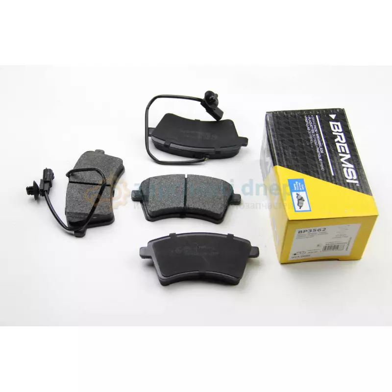 Тормозные колодки перед. Kangoo 08- (R15/R16) (с датчиком) (BP3562)