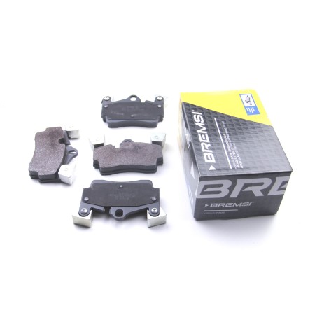 Задние тормозные колодки BREMSI для Audi Q7 4L (2006-2015), VW Touareg (2006-2010) (Brembo) (112.2x73.2x16.5) BP3574