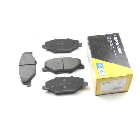Передні гальмівні колодки BREMSI для Skoda Fabia II, III (2011-), VW Polo (2010-) (TRW) BP3591