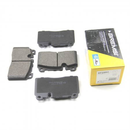 Передні гальмівні колодки BREMSI для Audi A6, A7, Q5 (2010-) (Brembo) BP3592