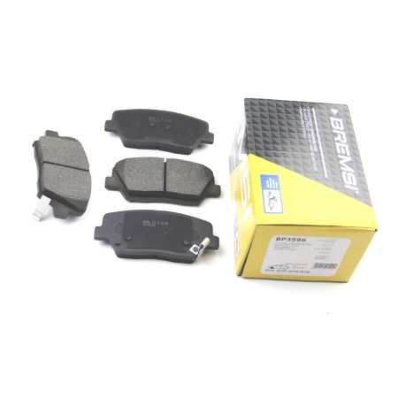 Передні гальмівні колодки BREMSI для Hyundai Santa Fe II, Kia Carens IV, Sorento II, III (2009-) (Mando) BP3596