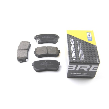 Задние тормозные колодки BREMSI для Hyundai Sonata VI, VII, ix35, Kia Optima, Sportage (2009-) (Mando) BP3614