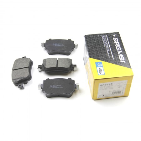 Задние тормозные колодки BREMSI для Skoda Octavia III, VW Sharan, Audi Q3 (2012-) (TRW) BP3623
