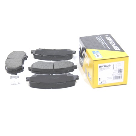Передние тормозные колодки BREMSI для Nissan Qashqai II, Renault Kadjar (2013-) (Akebono) BP3629