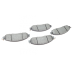 Передние тормозные колодки BREMSI для Nissan Navara NP300 2.3-2.5 dCi (2014-) (Akebono) BP3721