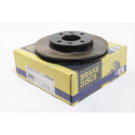 Гальмівний диск перед. Kangoo/Clio I/II/Megane 97- (-ABS)(238x20) (CD6158V)