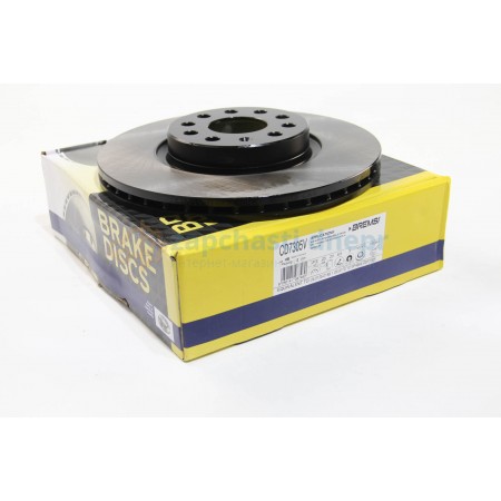 Тормозной диск перед. Caddy III/IV/Golf/Jetta/Passat/Octavia 05- (312x25) (CD7305V)