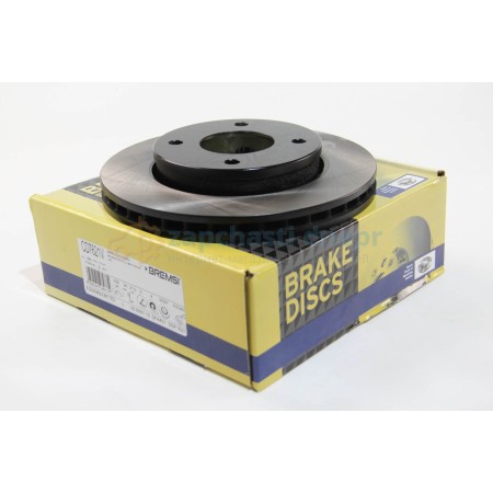 Гальмівний диск перед. Smart Forfour/Colt VI 04- (256x24) (CD7621V)