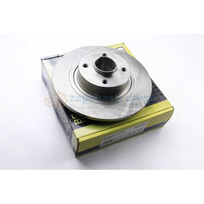 Тормозной диск зад. Reanult Scenic II/Megane II 03- (270x10) (без подшипника) (заменён на CD7443S) (DBB443S)