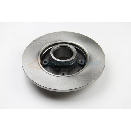 Гальмівний диск зад. Citroen C4/Peugeot 207/307/308 00- (249x9) (без подшипника) (DBB523S)