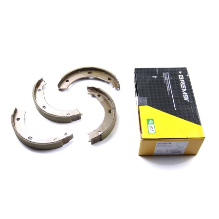 Колодки стояночного гальма BREMSI для BMW 5 (E28, E34) 1981-1997, 6 (E24) 1977-1989, 7 (E38) 1994-2001 (ATE) GF0076