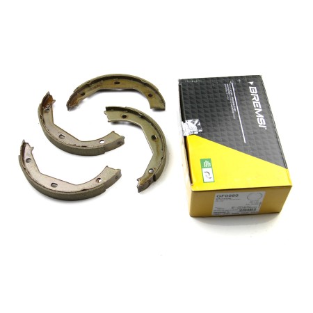 Колодки стояночного тормоза BREMSI для BMW 3 (E46, E90-92) 2000-2013, 5 (E39) 1995-2004, X1 (E84) 2009-2015 (ATE) GF0080