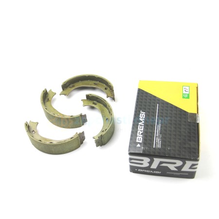 Колодки стояночного гальма BREMSI для Mercedes Sprinter 208-316, LT 35 1996-2006 с пружинками GF0306-1