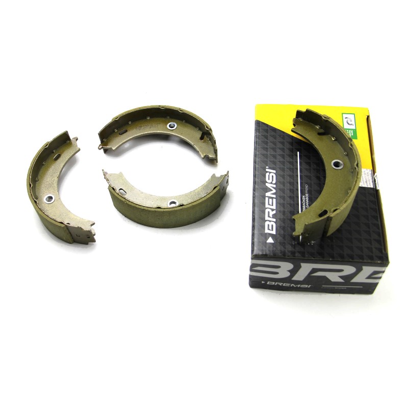 Колодки стояночного тормоза BREMSI для Mercedes Sprinter, LT 1996-2006 спарка с пружинками GF0307-1