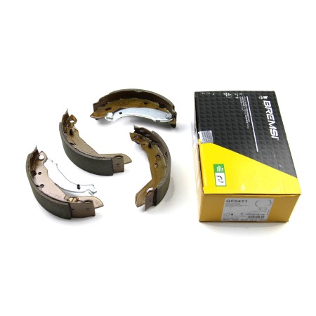 Барабанные тормозные колодки BREMSI для Peugeot 309 1985-1993, Renault Clio 1990-1998 (TRW) GF0411