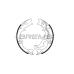 Колодки стояночного тормоза BREMSI для HYUNDAI TUCSON, ix35, KIA SPORTAGE 1.6-2.0 2009- GF0807