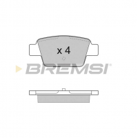 Задні гальмівні колодки BREMSI для Alfa Romeo Mito, Fiat Bravo (99-) BP2947
