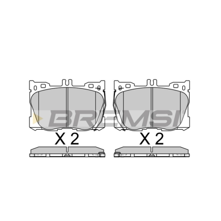 Передні гальмівні колодки BREMSI для Mercedes-Benz E-Class C238 (2016-) BP3762