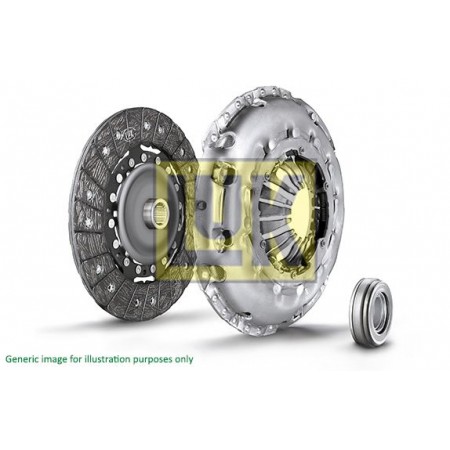 Комплект сцепления Citroen Jumpy 1.9D 98- (d=220mm) (622 3042 00)