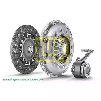 Комплект сцепления Renault Master/Trafic 2.0 - 2.5 CDTI 06- (+выжимной 2 отв.) (624 3476 34)