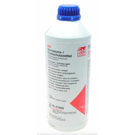Антифриз синий G11 (-80С) 1,5л. FEBI BILSTEIN (1089) в Украине