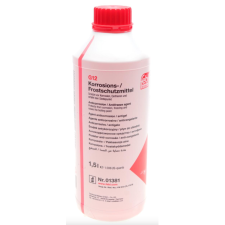 Антифриз (красный) G12 (1.5L) (01381) 