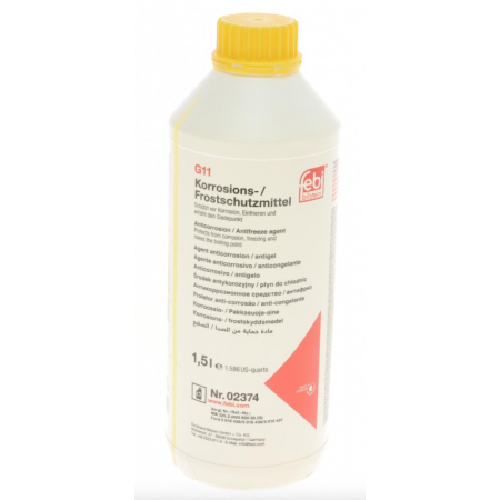 Антифриз (желтый) G11 (1.5L) (2374) FEBI BILSTEIN