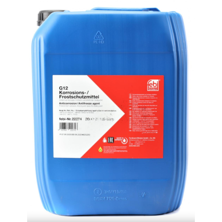 Антифриз красный G12 (- 80C )  20л. FEBI BILSTEIN (22274)