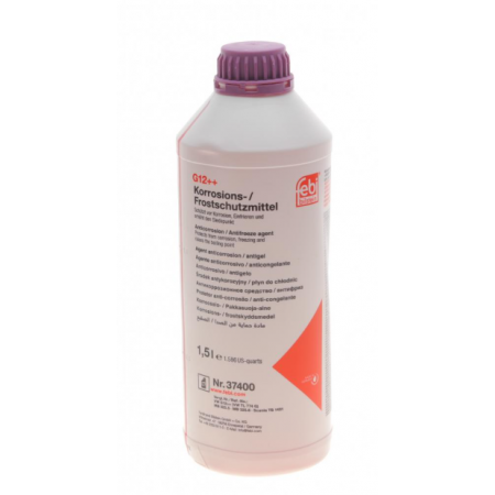 Антифриз (фиолетовый) G12 Plus Plus (1.5L) (MB325.5/MB325.6) (37400) FEBI BILSTEIN