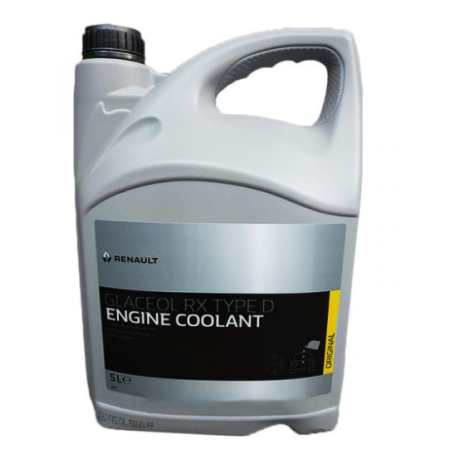 Антифриз (зеленый) (5L) (-21°C) Renault Glaceol RX Type D 7711428130