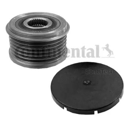 Шкив генератора Citroen Berlingo/C2/C3/C4/Ford Galaxy/Mndeo 1.1i-2.0HDI 98- (6PK) (AP9023)